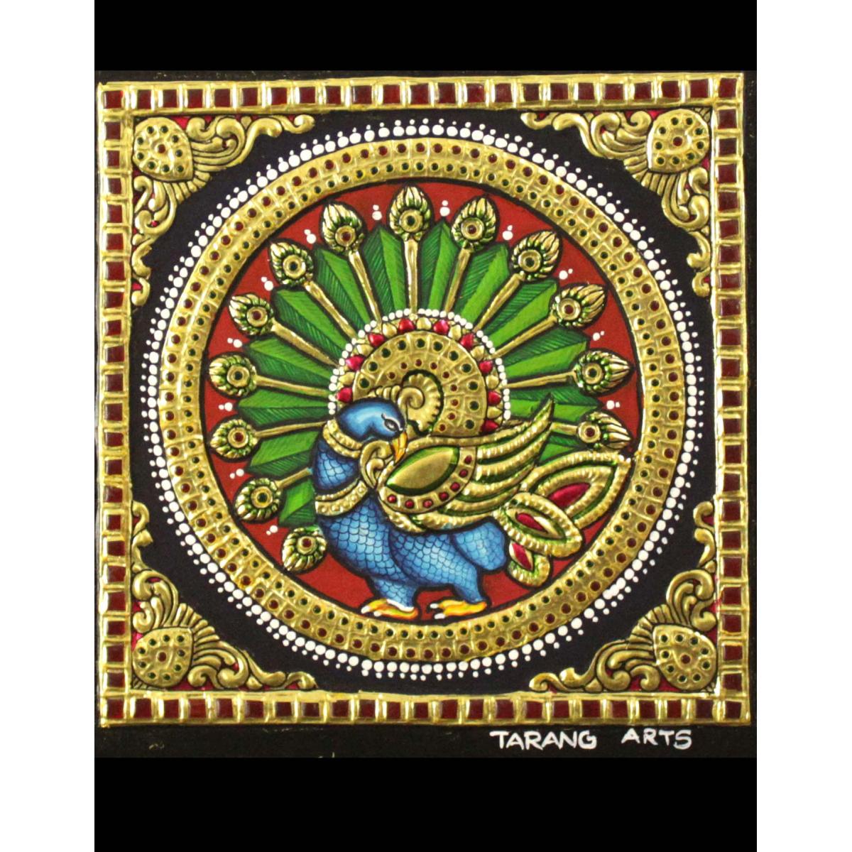 TANJORE PAINTING ANNAPAKSHI