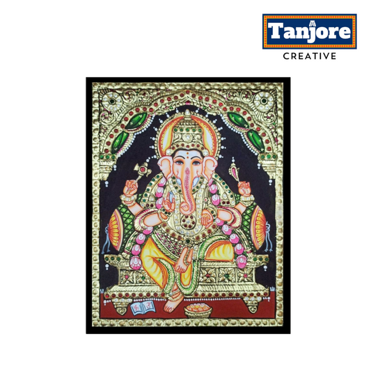 TANJORE PAINTING GANESHA