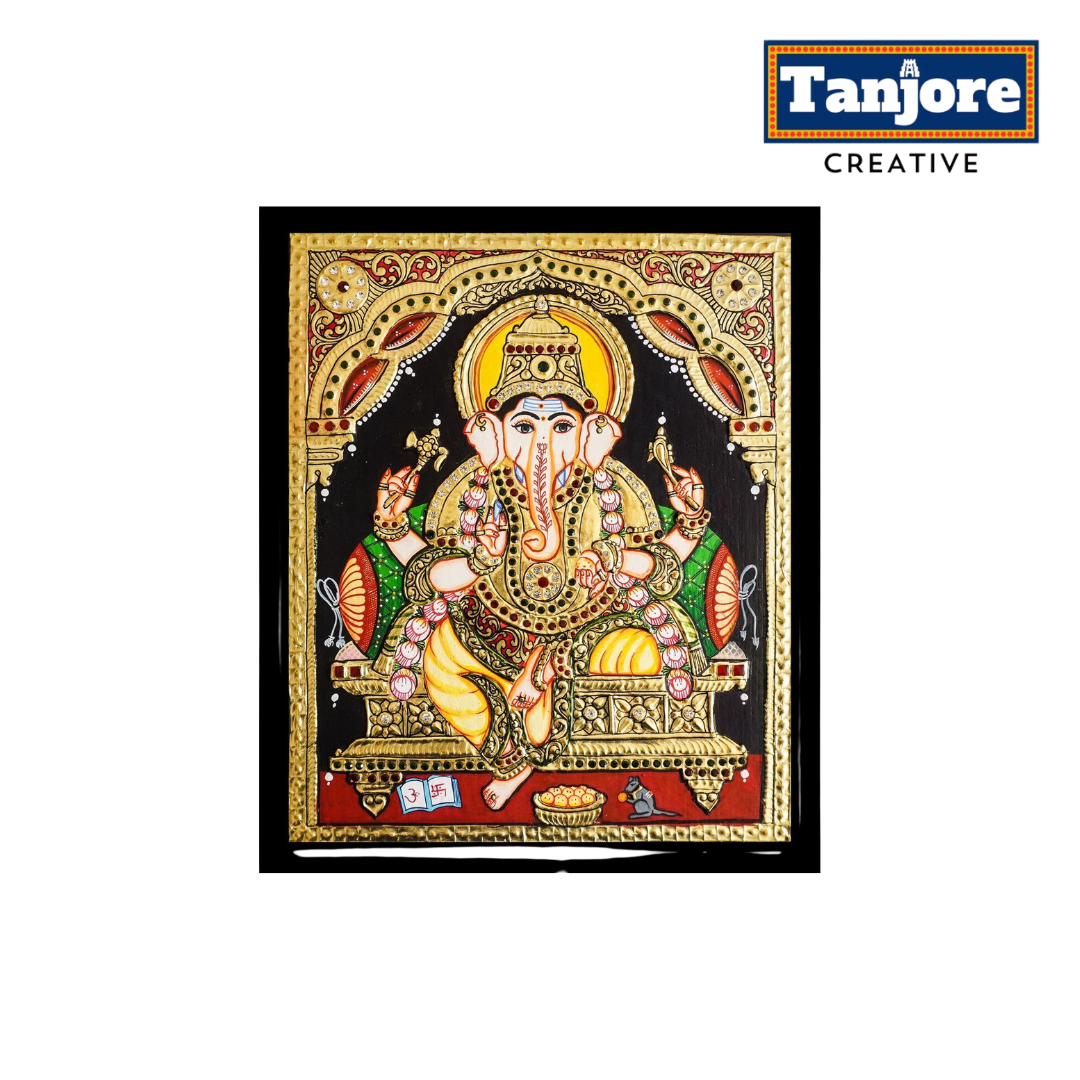 TANJORE PAINTING GANESHA