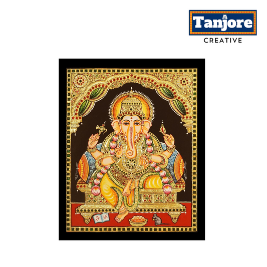 TANJORE PAINTING GANESHA