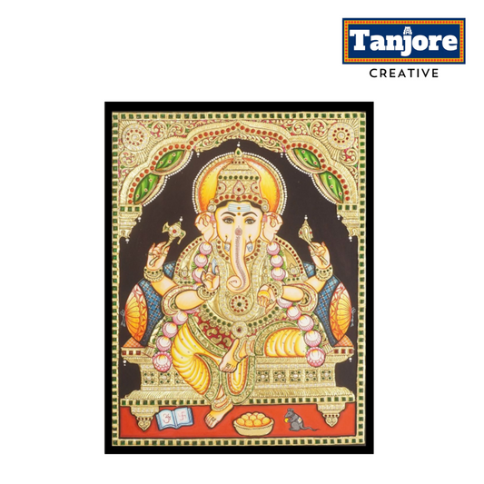 TANJORE PAINTING GANESHA