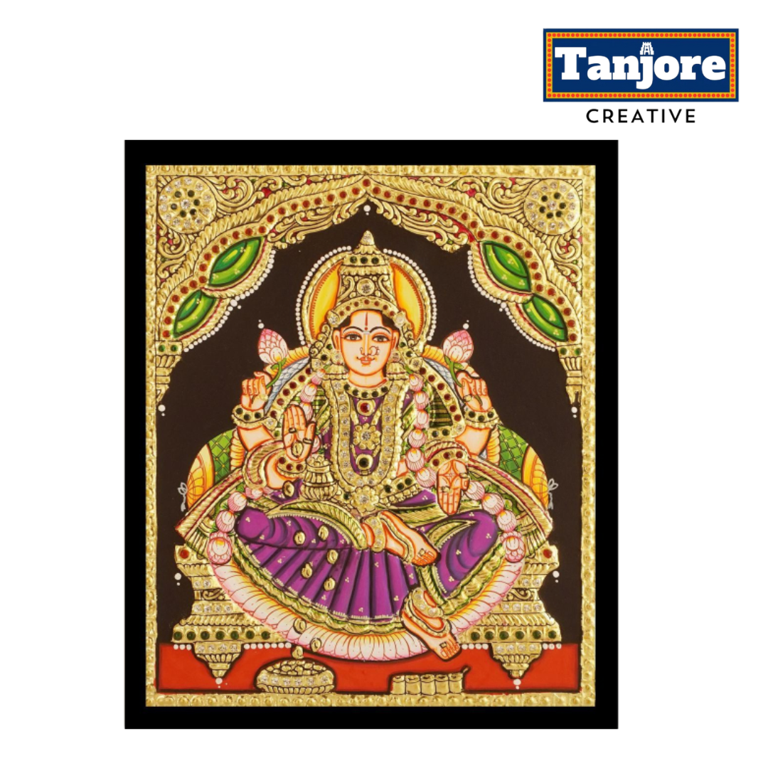 TANJORE PAINTING DHANA LAKSHMI