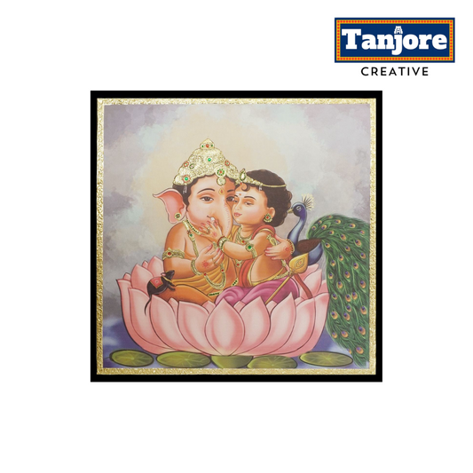 TANJORE PAINTING GANESHA