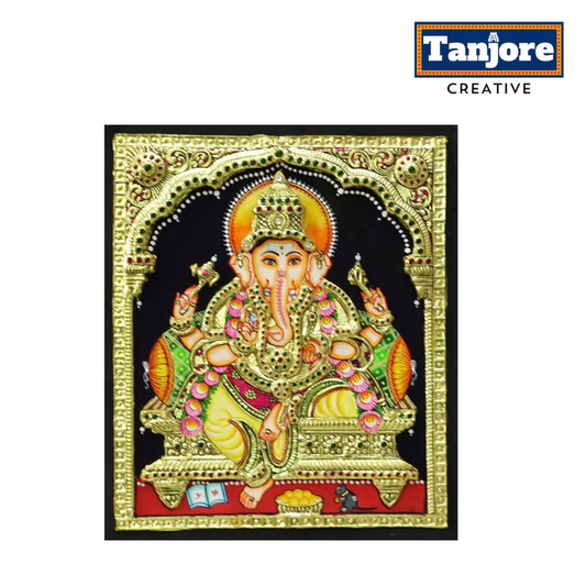 TANJORE PAINTING GANESHA