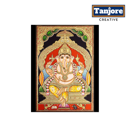 TANJORE PAINTING GANESHA