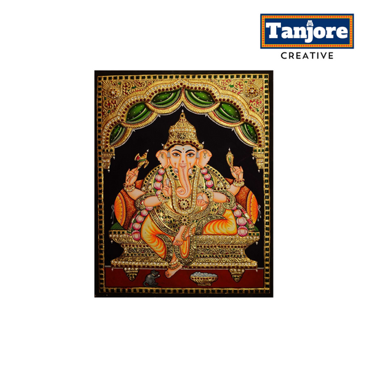 TANJORE PAINITNG GANESHA