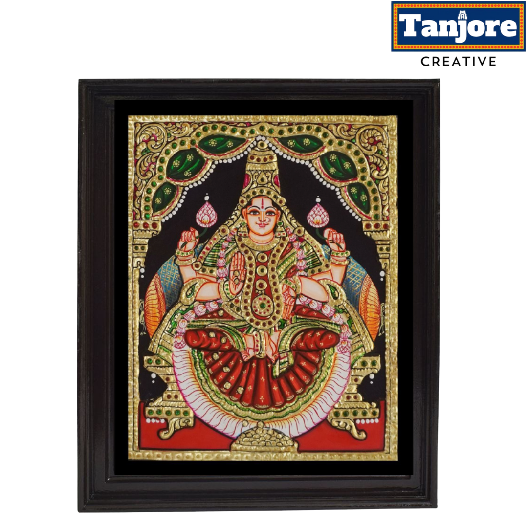 Tanjore Painting: Dhana Lakshmi