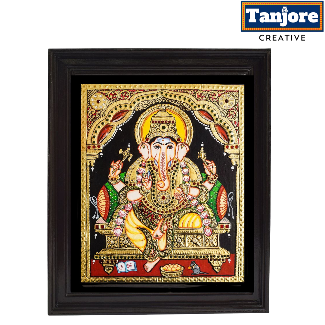 TANJORE PAINTING GANESHA