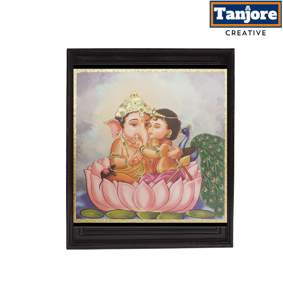 TANJORE PAINTING GANESHA