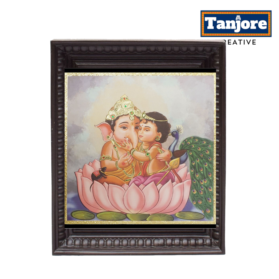 TANJORE PAINTING GANESHA