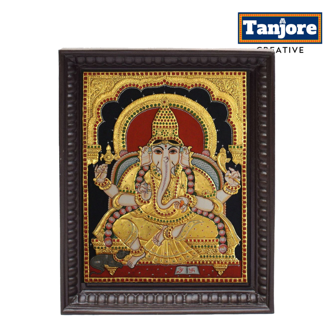 TANJORE PAINTING GANESHA