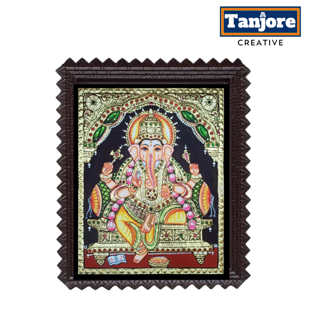 TANJORE PAINTING GANESHA