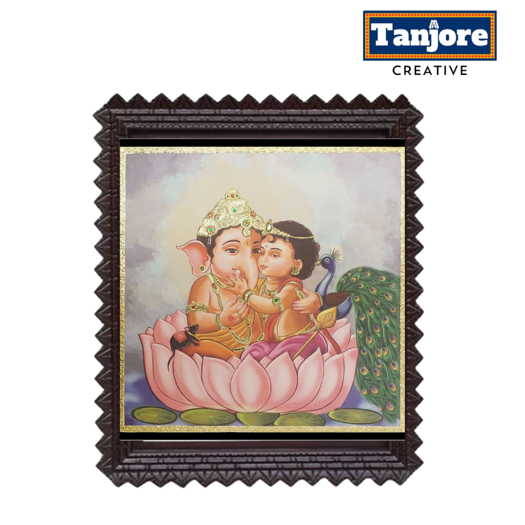 TANJORE PAINTING GANESHA