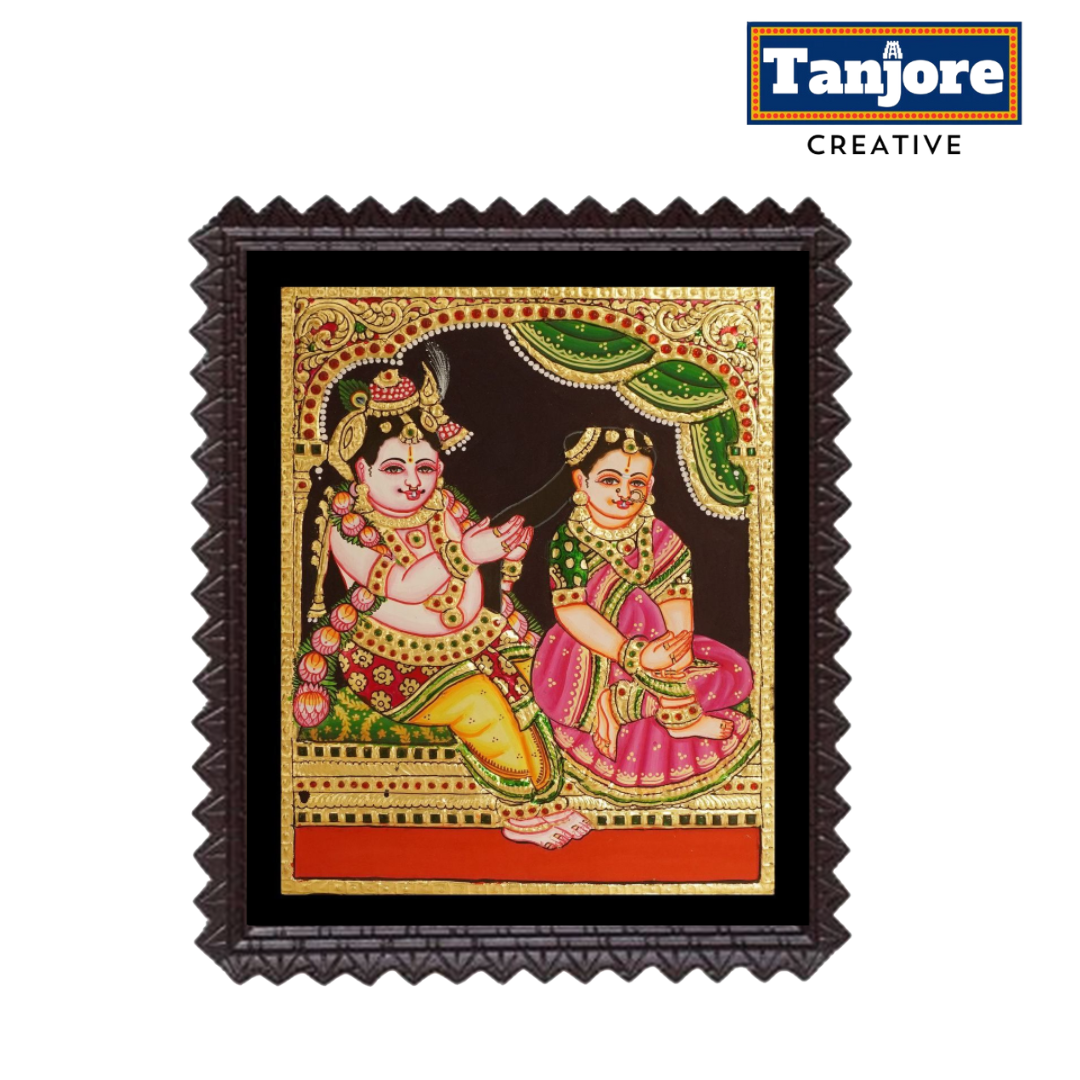 TANJORE PAINTING RADHA KRISHNA