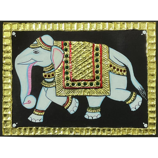 TANJORE PAINTING ELEPHAT