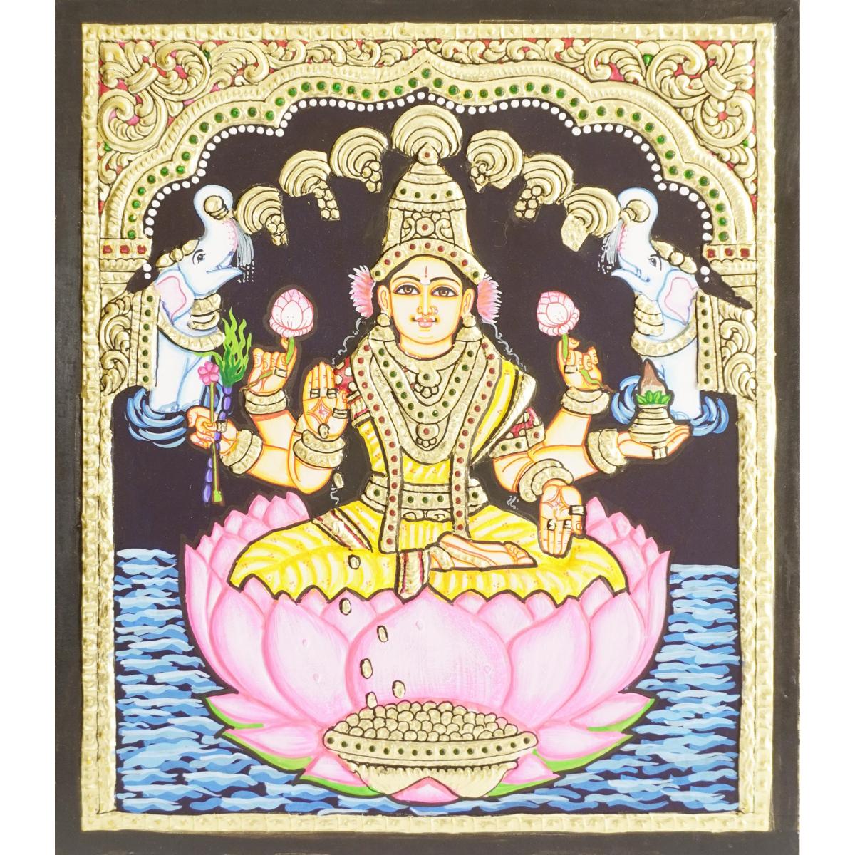 TANJORE PAINTING AISWARYA LAKSHMI