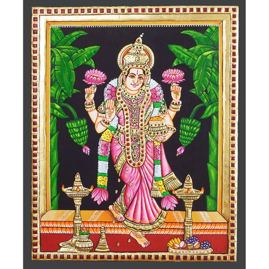 TANJORE PAINTING VASTHU LAKSHMI