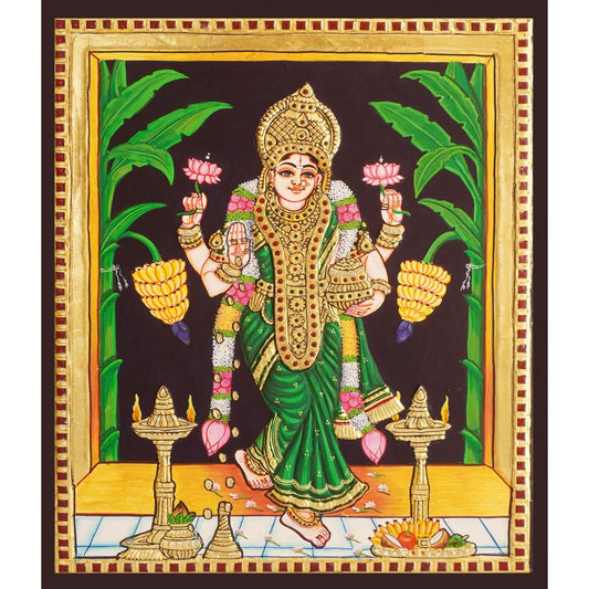 TANJORE PANITING VASTHU LAKSHMI