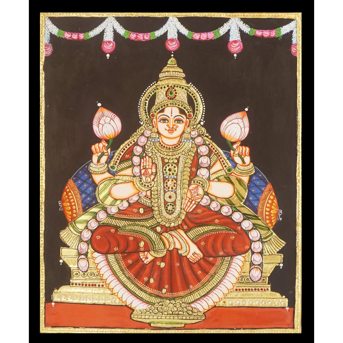 TANJORE PAINTING DHANA LAKSHMI