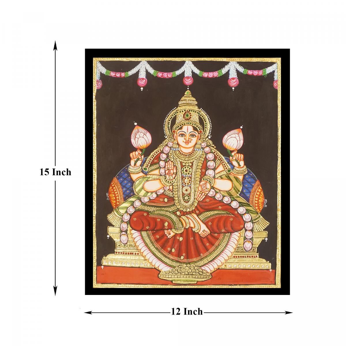 TANJORE PAINTING DHANA LAKSHMI