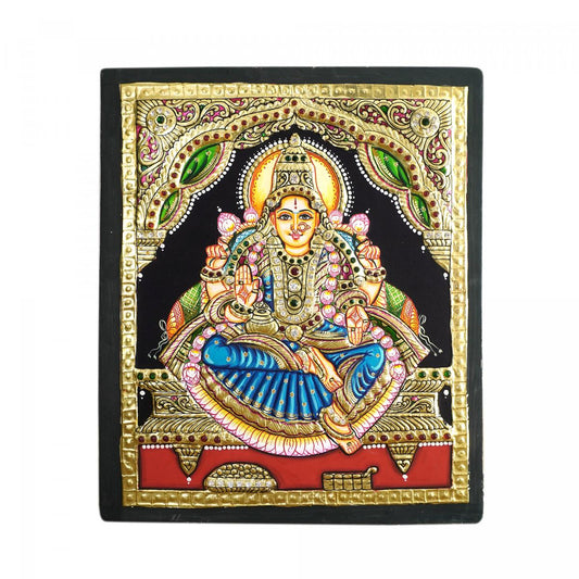 TANJORE PAINTING GAJA LAKSHMI