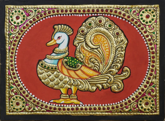 TANJORE PAINTING ANNAPAKSHI