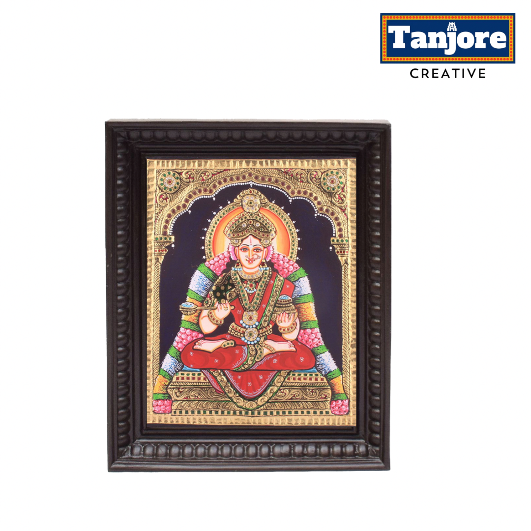 TANJORE PAINTING ANNAPOORNE