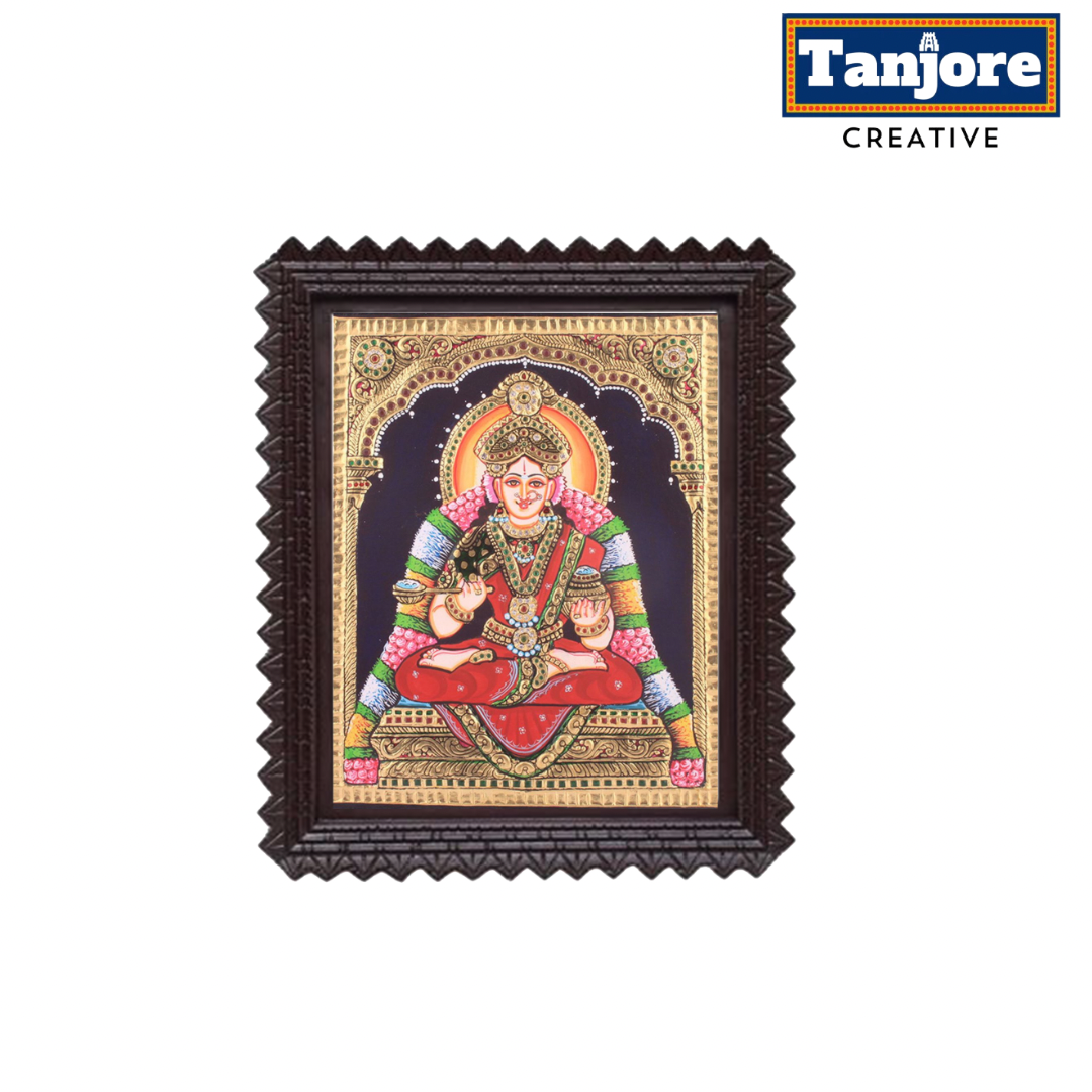 TANJORE PAINTING ANNAPOORNE