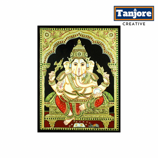 TANJORE PAINTING GANESHA