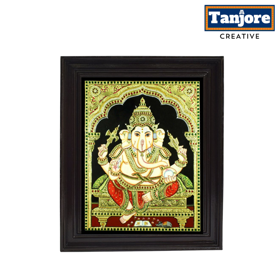 TANJORE PAINTING GANESHA