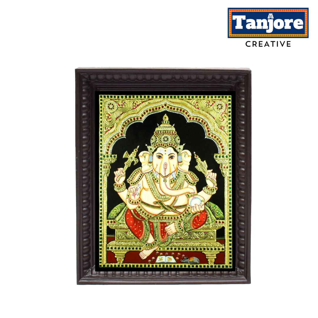 TANJORE PAINTING GANESHA