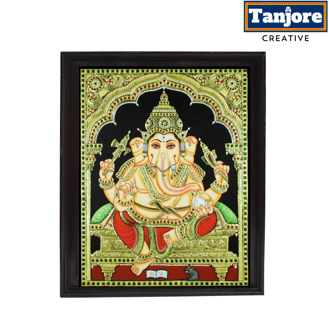 TANJORE PAINTING GANESHA