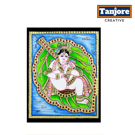 TANJORE PAINTING ALILAI KRISHNA