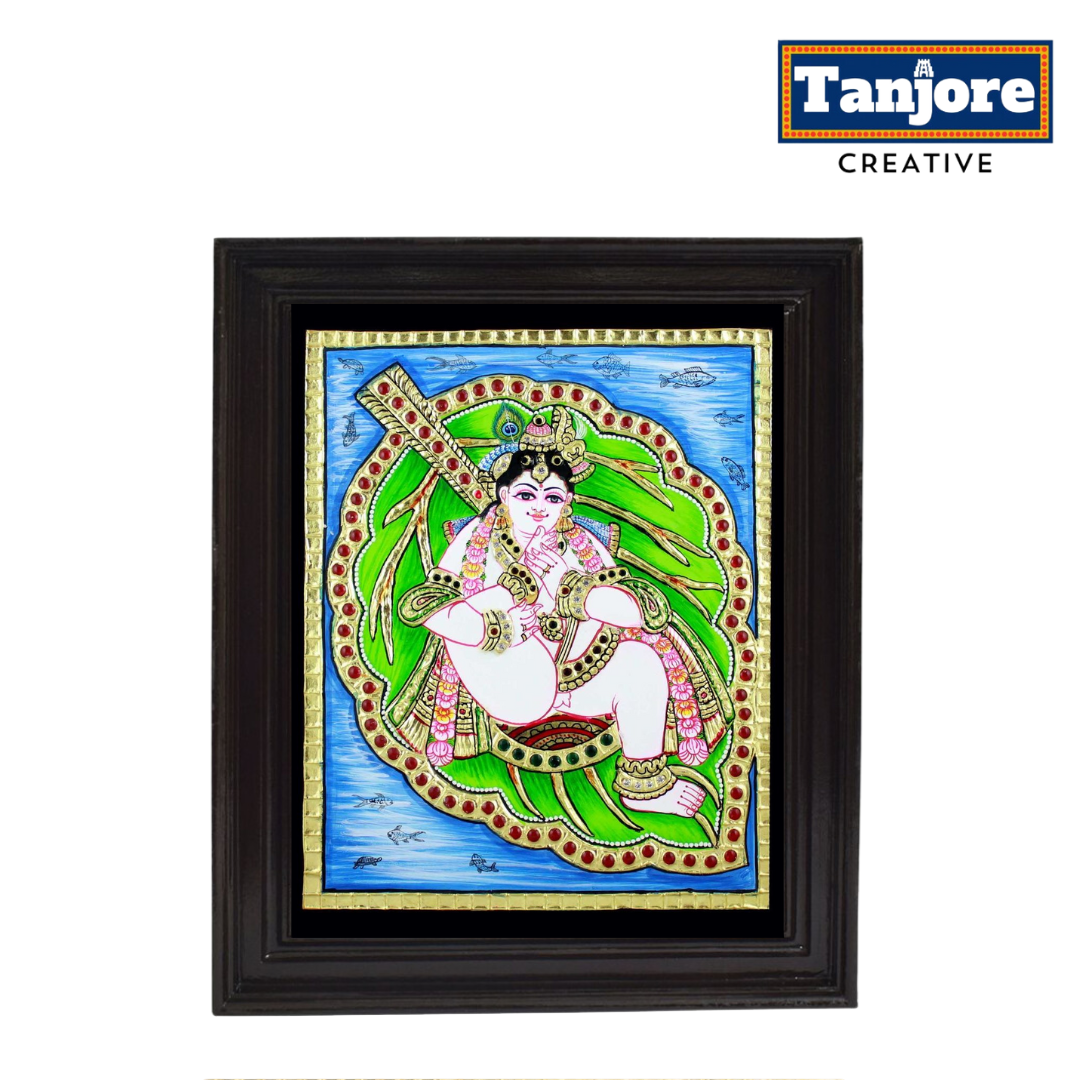 TANJORE PAINTING ALILAI KRISHNA