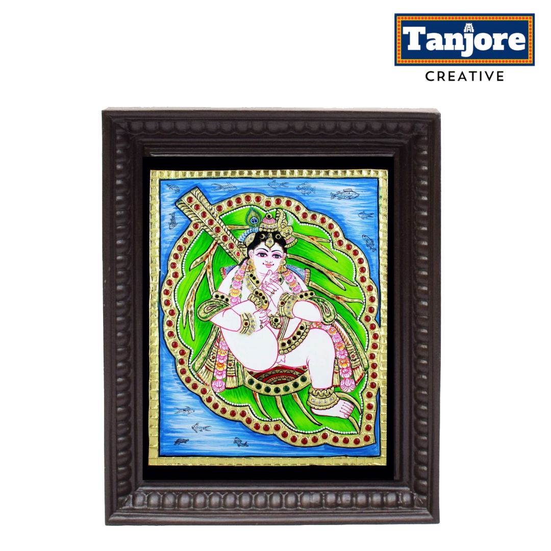 TANJORE PAINTING ALILAI KRISHNA