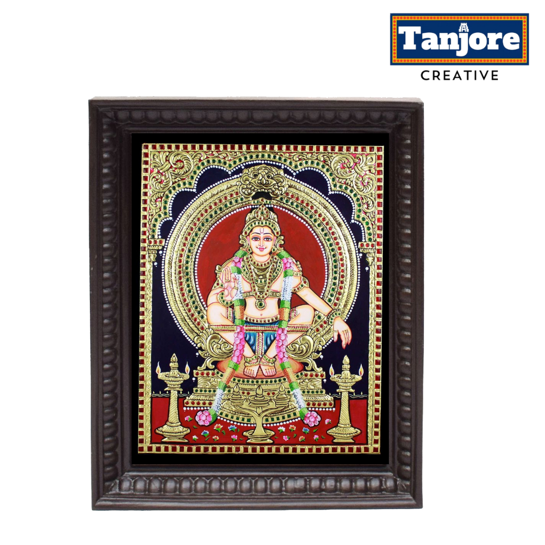 TANJORE PAINTING AYYAPPAN