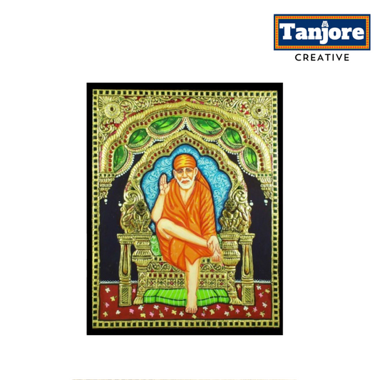 TANJORE PAINTING SAIBABA