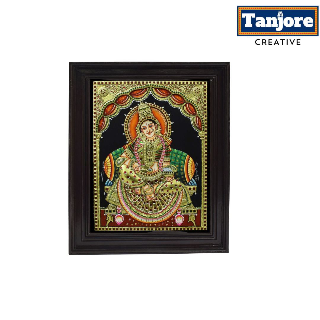 TANJORE PAINTING ANNAPOORNE