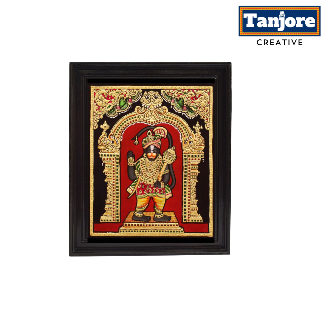 TANJORE PAINTING PEELAMEDU HANUMAN