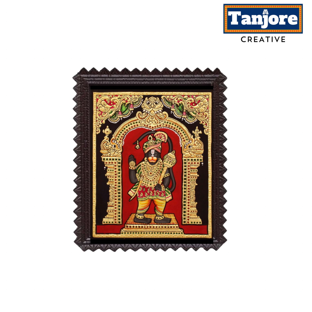 TANJORE PAINTING PEELAMEDU HANUMAN