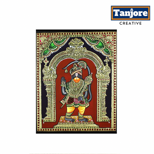 TANJORE PAINTING PEELAMEDU HANUMAN