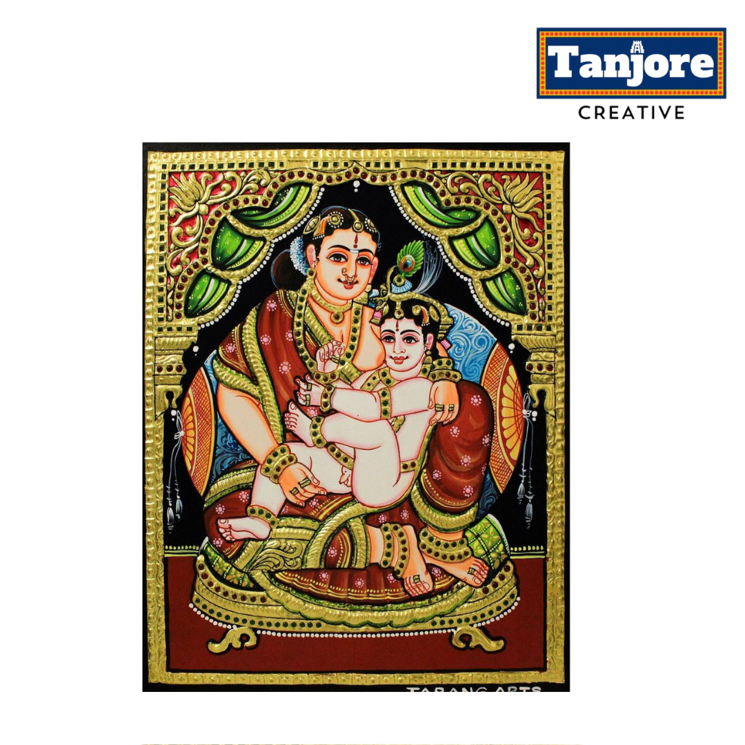 TANJORE PAINTING YASODHA KRISHNA