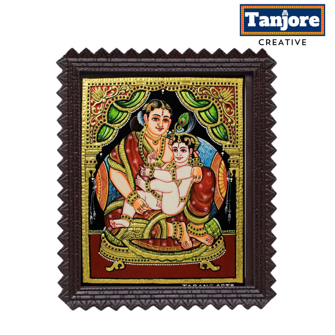 TANJORE PAINTING YASODHA KRISHNA