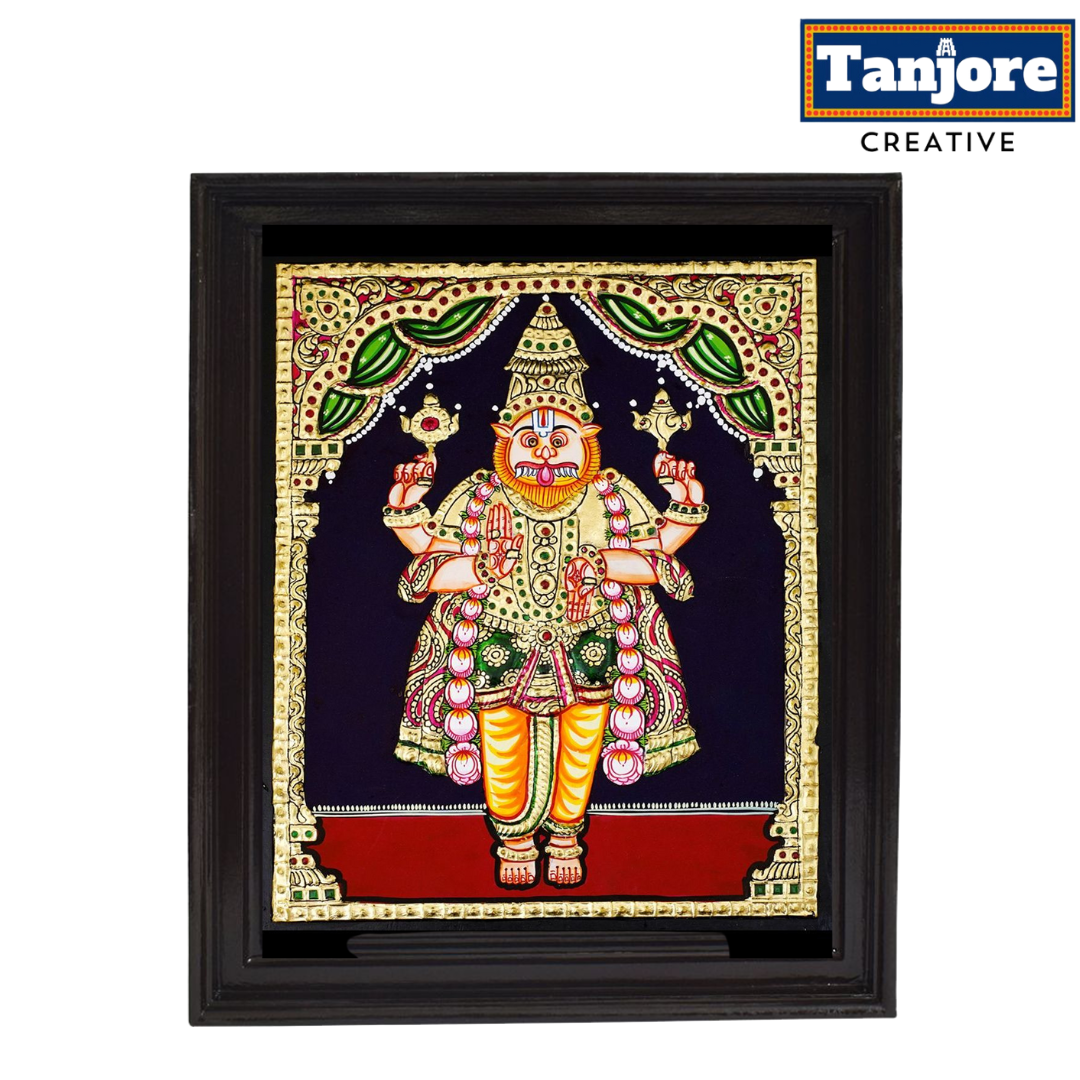 TANJORE PAINTING NARASIMHA AVATHARAM