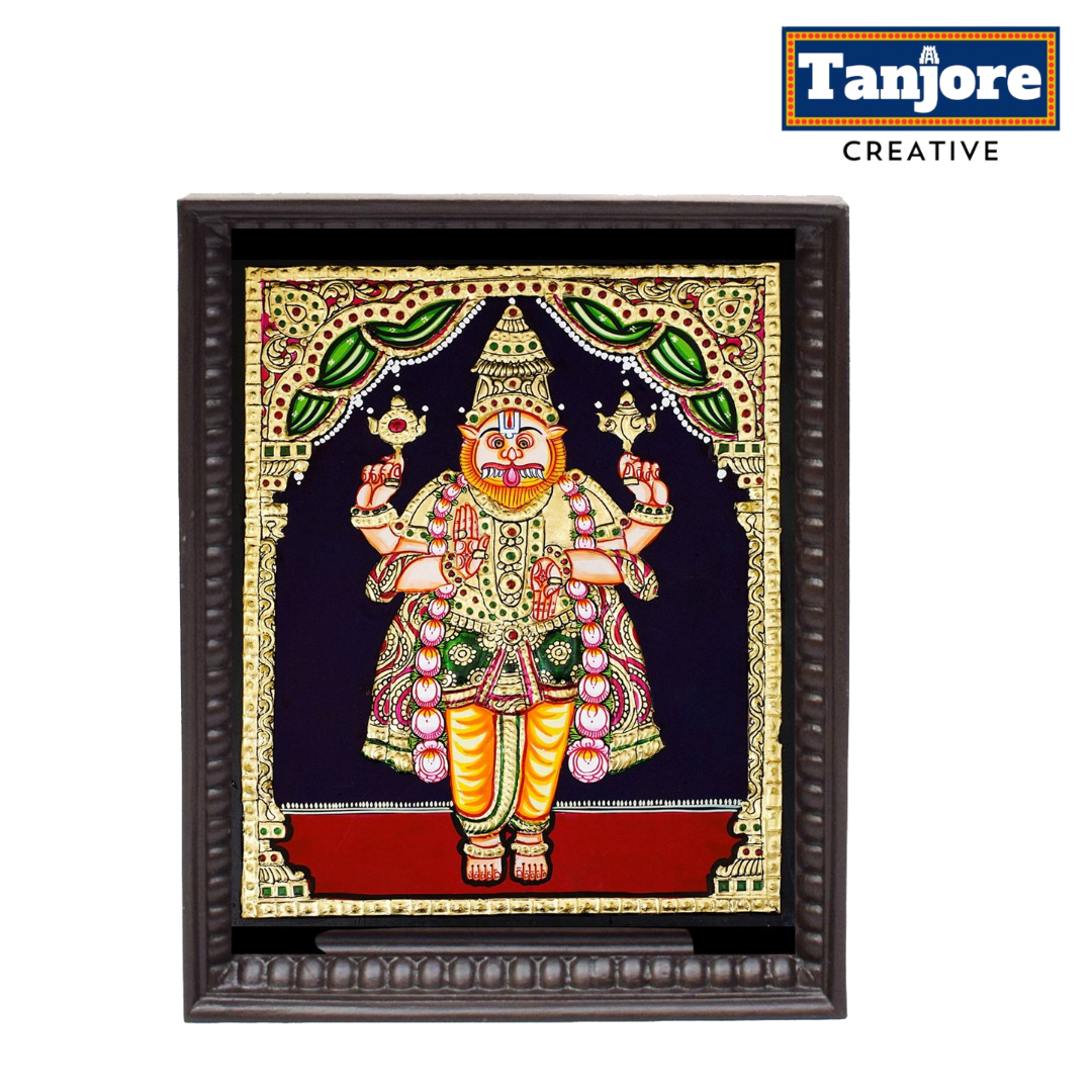 TANJORE PAINTING NARASIMHA AVATHARAM