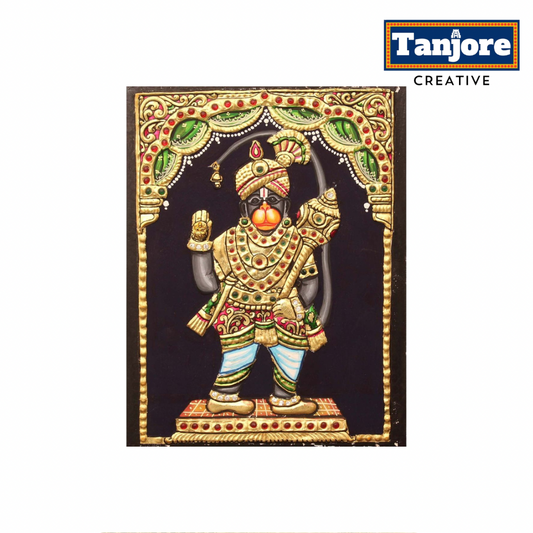 TANJORE PAINTING PEELAMEDU HANUMAN