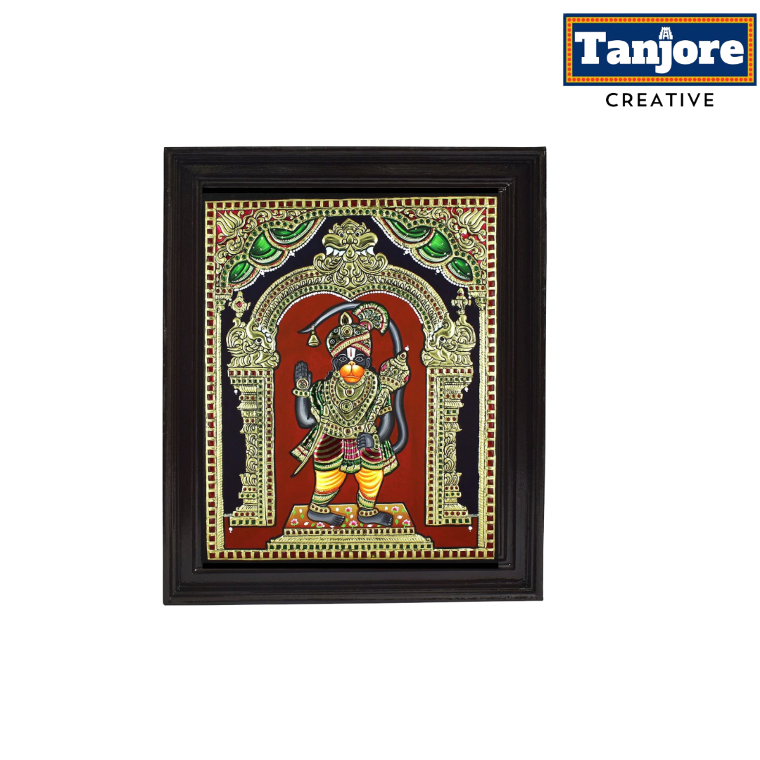 TANJORE PAINTING PEELAMEDU HANUMAN