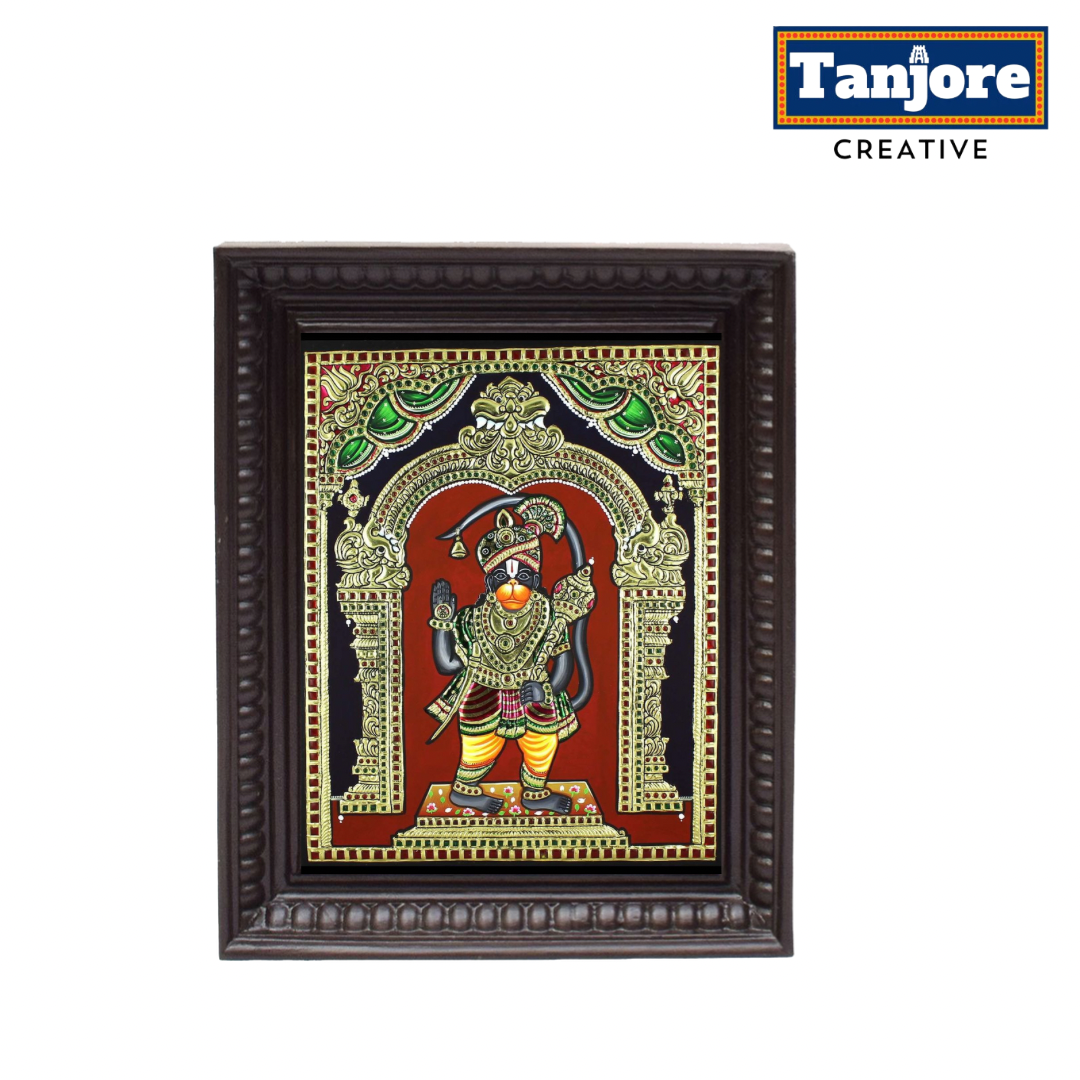 TANJORE PAINTING PEELAMEDU HANUMAN