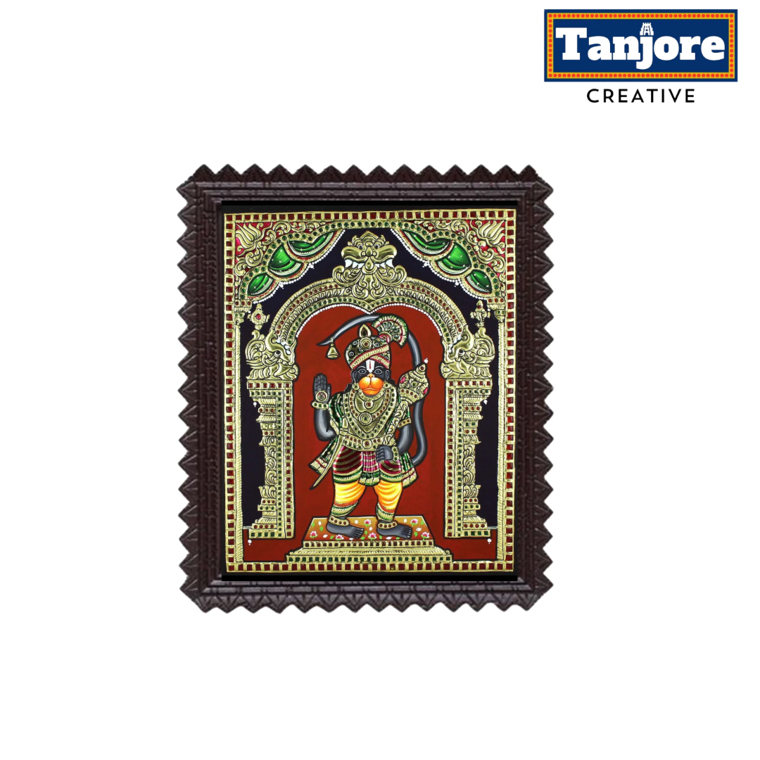 TANJORE PAINTING PEELAMEDU HANUMAN