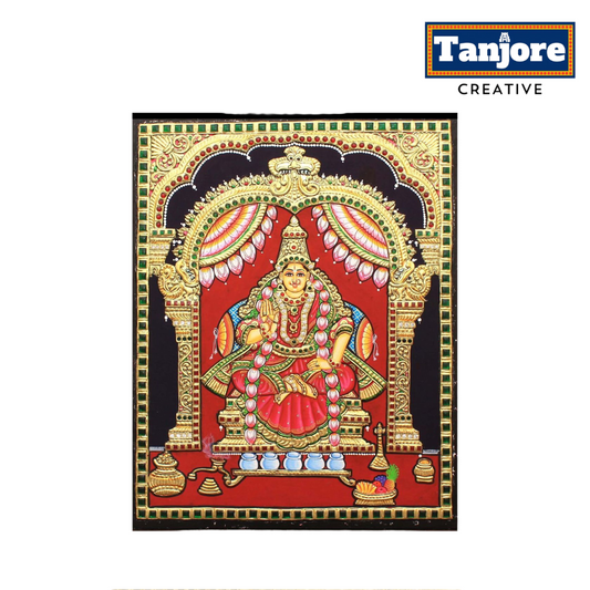 TANJORE PAINTING DHANA LAKSHMI